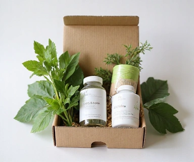 Eco-friendly supplement packaging with recycled materials